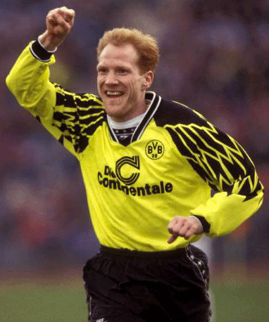 Sammer was a big player for Dortmund in the 90's